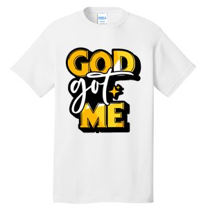 God Got Me Swag Team Cool Sneaker Matching Perfect Gift Idea Trending Tall T-Shirt