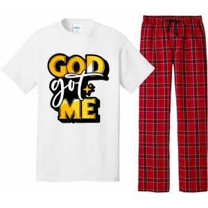 God Got Me Swag Team Cool Sneaker Matching Perfect Gift Idea Trending Pajama Set