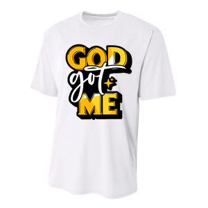 God Got Me Swag Team Cool Sneaker Matching Perfect Gift Idea Trending Performance Sprint T-Shirt