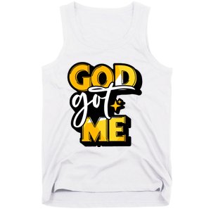 God Got Me Swag Team Cool Sneaker Matching Perfect Gift Idea Trending Tank Top