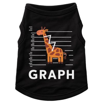 GRaph Giraffe Mathematician Funny Animal Pun Doggie Tank