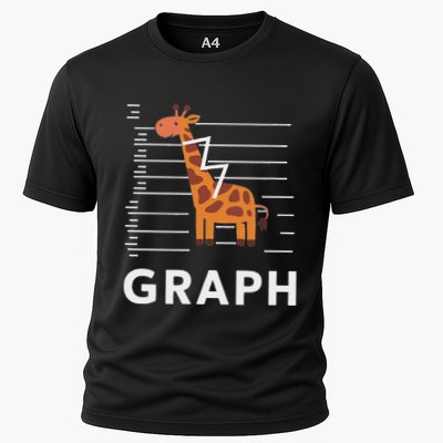 GRaph Giraffe Mathematician Funny Animal Pun Performance Shirt