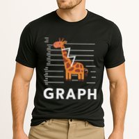 GRaph Giraffe Mathematician Funny Animal Pun Performance Shirt