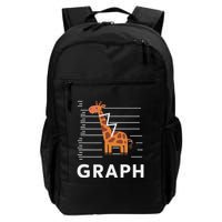 GRaph Giraffe Mathematician Funny Animal Pun Backpack