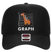 GRaph Giraffe Mathematician Funny Animal Pun Hat