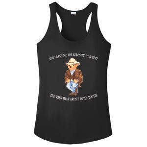 God Grant Me The Serenity To Accept The Vibes Ladies PosiCharge Competitor Racerback Tank