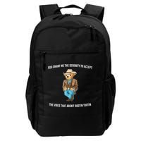 God Grant Me The Serenity To Accept The Vibes That Aren’t Rootin Tootin Backpack