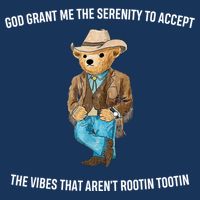 God Grant Me The Serenity To Accept The Vibes That Aren’t Rootin Tootin Infant Baby Jersey Bodysuit