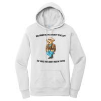 God Grant Me The Serenity To Accept The Vibes That Aren’t Rootin Tootin Women's Pullover Hoodie