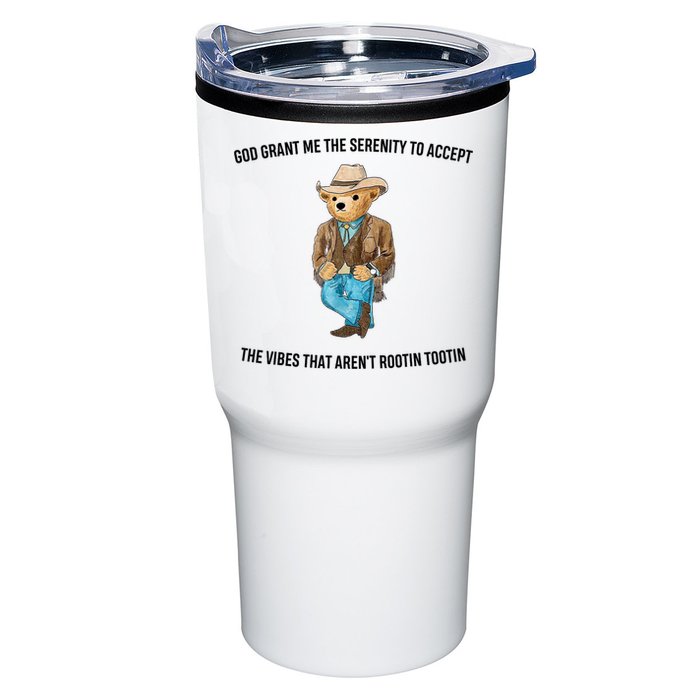 God Grant Me The Serenity To Accept The Vibes That Aren’t Rootin Tootin Tumbler