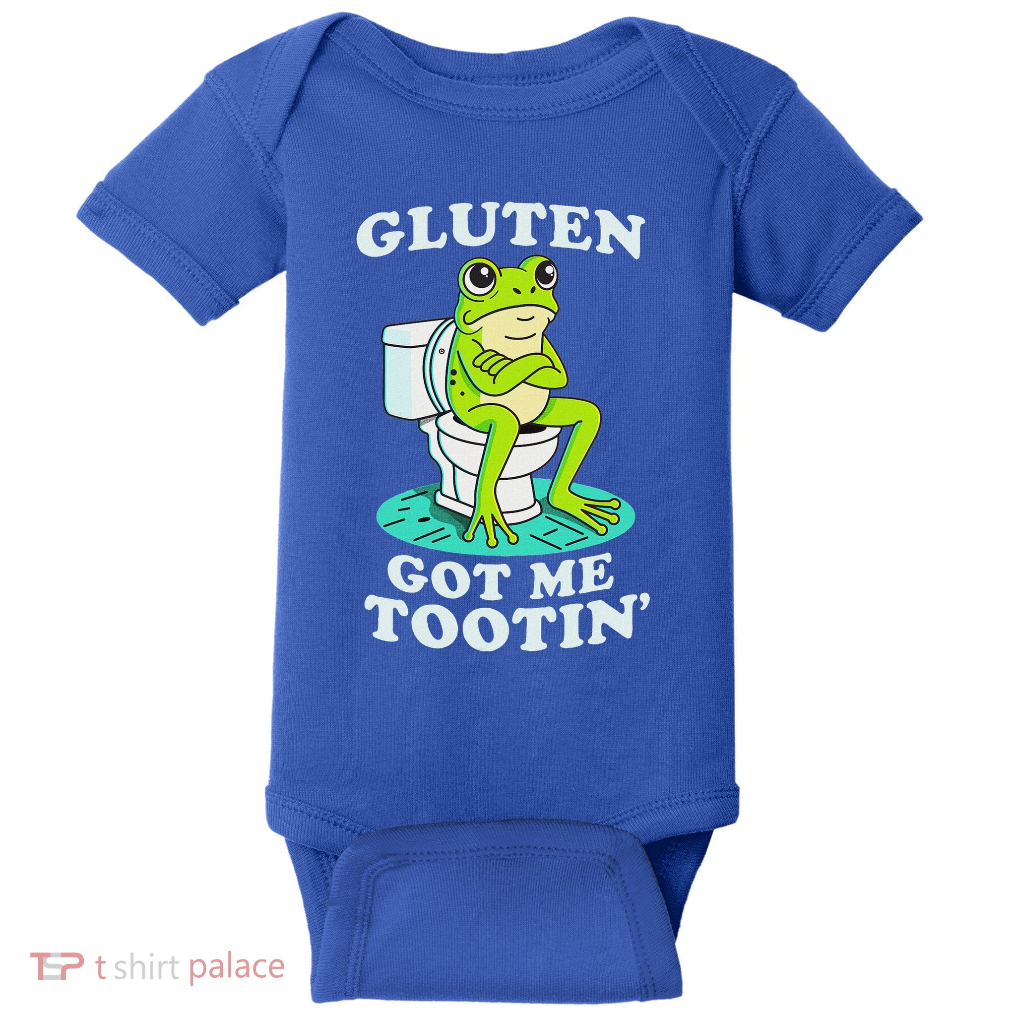 Gluten Got Me Tootin Gluten Intolerant Baby Bodysuit