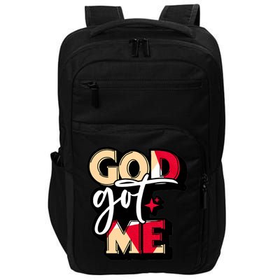 God Got Me Swag Team Cool Sneaker Matching Perfect Gift Idea Trending Impact Tech Backpack