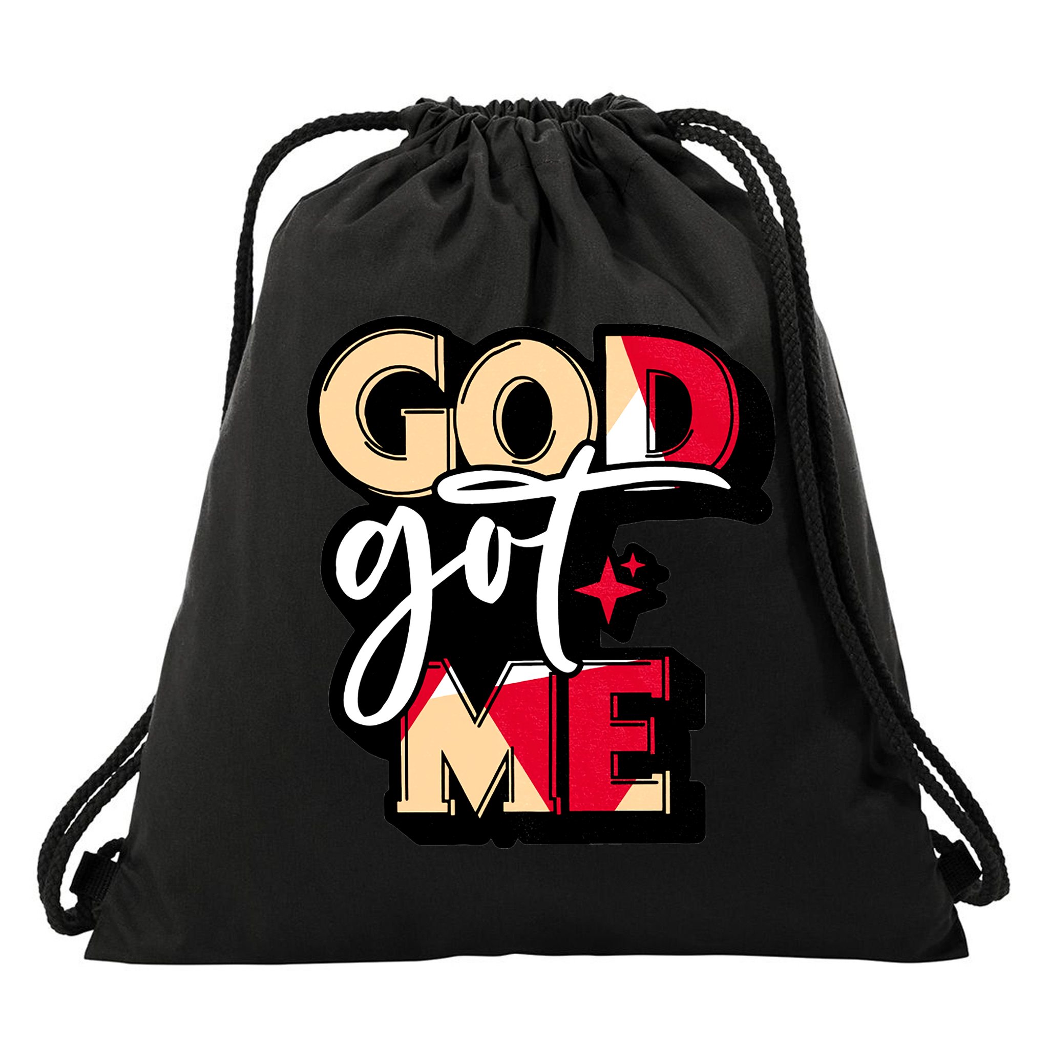 God Got Me Swag Team Cool Sneaker Matching Perfect Gift Idea Trending Drawstring Bag