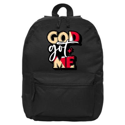 God Got Me Swag Team Cool Sneaker Matching Perfect Gift Idea Trending 16 in Basic Backpack
