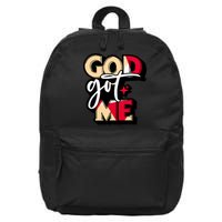 God Got Me Swag Team Cool Sneaker Matching Perfect Gift Idea Trending 16 in Basic Backpack