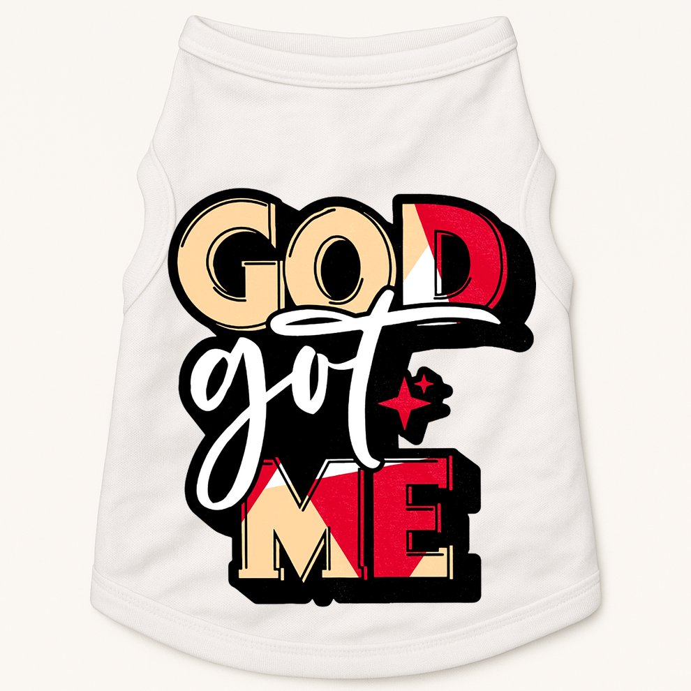 God Got Me Swag Team Cool Sneaker Matching Perfect Gift Idea Trending Doggie Tank