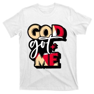 God Got Me Swag Team Cool Sneaker Matching Perfect Gift Idea Trending T-Shirt