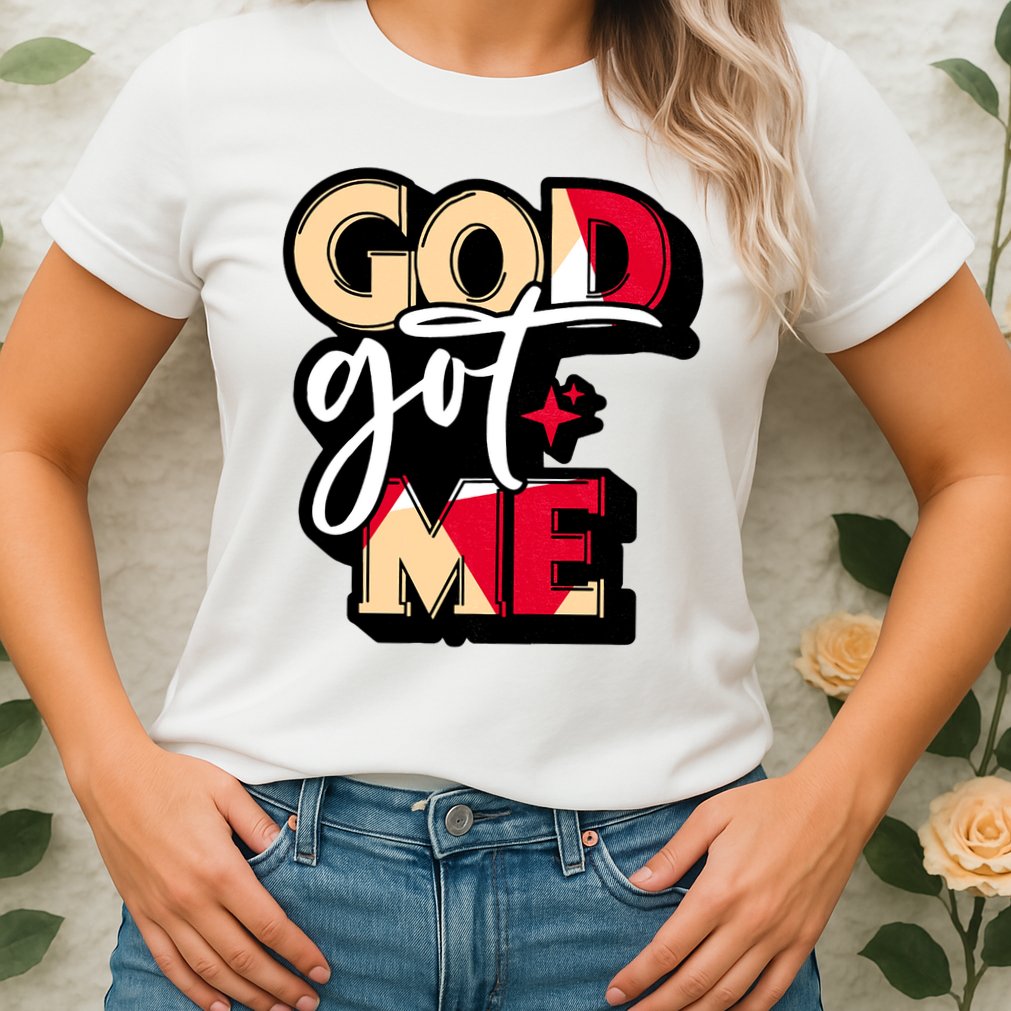 God Got Me Swag Team Cool Sneaker Matching Perfect Gift Idea Trending Womens T-Shirt