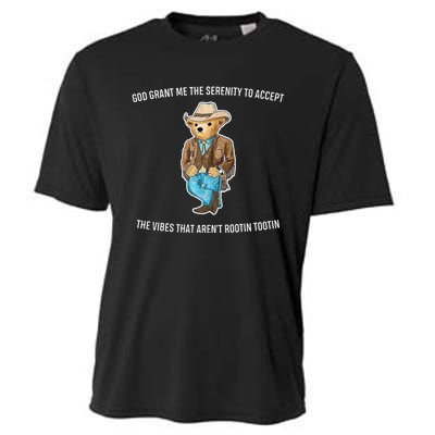 God grant me the serenity to accept the vibes that aren’t  Cooling Performance Crew T-Shirt