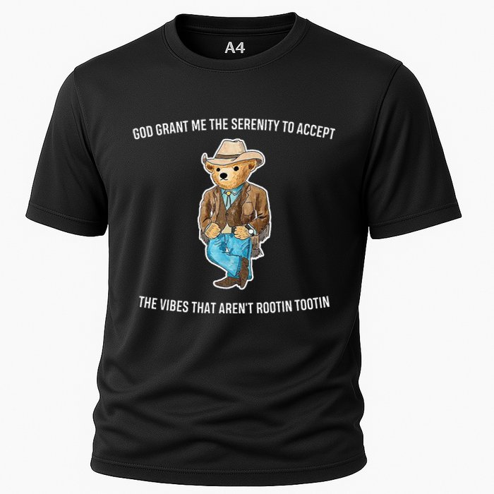 God grant me the serenity to accept the vibes that aren’t  Cooling Performance Crew T-Shirt