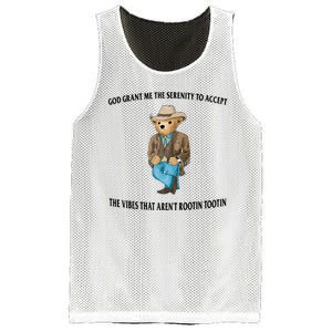 God Grant Me The Serenity To Accept The Vibes That Aren’t Rootin Tootin Mesh Reversible Basketball Jersey Tank