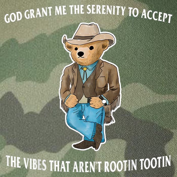 God Grant Me The Serenity To Accept The Vibes That Aren’t Rootin Tootin Legacy Tie Dye Trucker Hat