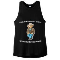God Grant Me The Serenity To Accept The Vibes That Aren’t Rootin Tootin Ladies PosiCharge Tri-Blend Wicking Tank