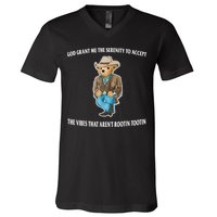 God Grant Me The Serenity To Accept The Vibes That Aren’t Rootin Tootin V-Neck T-Shirt