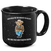 God Grant Me The Serenity To Accept The Vibes That Aren’t Rootin Tootin 15oz Campfire Ceramic Mug