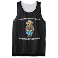 God Grant Me The Serenity To Accept The Vibes That Aren’t Rootin Tootin Mesh Reversible Basketball Jersey Tank