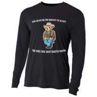 God Grant Me The Serenity To Accept The Vibes That Aren’t Rootin Tootin Cooling Performance Long Sleeve Crew