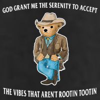 God Grant Me The Serenity To Accept The Vibes That Aren’t Rootin Tootin 25L Jumbo Tote