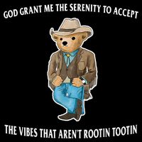 God Grant Me The Serenity To Accept The Vibes That Aren’t Rootin Tootin Baby Bodysuit