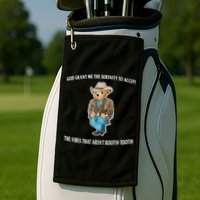 God Grant Me The Serenity To Accept The Vibes That Aren’t Rootin Tootin Golf Towel