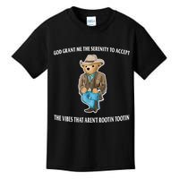 God Grant Me The Serenity To Accept The Vibes That Aren’t Rootin Tootin Kids T-Shirt