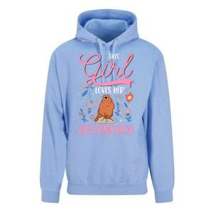 Groundhog Girl Marmot Groundhog Day Woodchuck Unisex Surf Hoodie