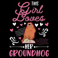 Groundhog Girl Marmot Groundhog Day Woodchuck Impact Tech Backpack