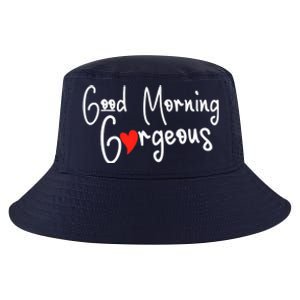 Gorgeous Good Morning Gorgeous With Heart Compliment Cool Comfort Performance Bucket Hat