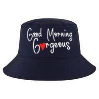 Gorgeous Good Morning Gorgeous With Heart Compliment Cool Comfort Performance Bucket Hat