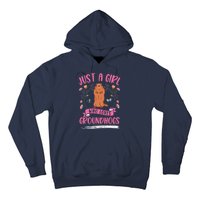 Groundhog Girl Marmot Woodchuck Hoodie