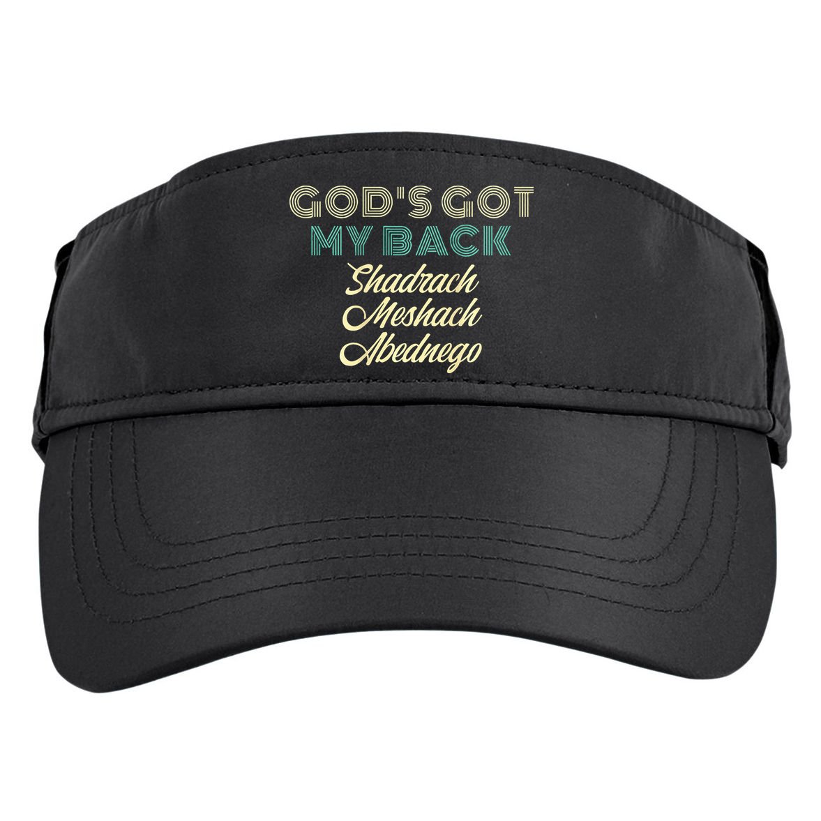 GodS Got My Back Adult Drive Performance Visor