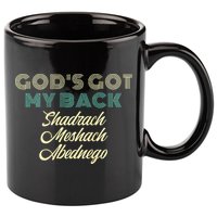 GodS Got My Back 11oz C Handle Ceramic Mug