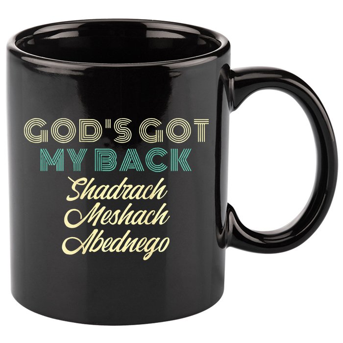 GodS Got My Back 11oz C Handle Ceramic Mug