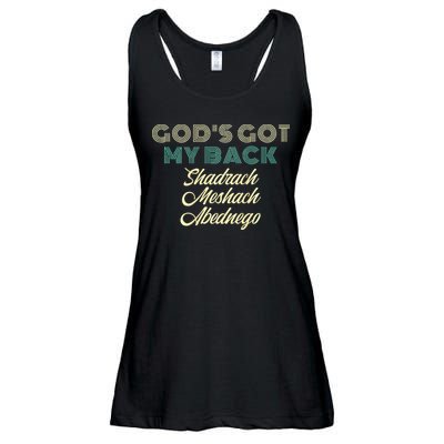GodS Got My Back Ladies Essential Flowy Tank