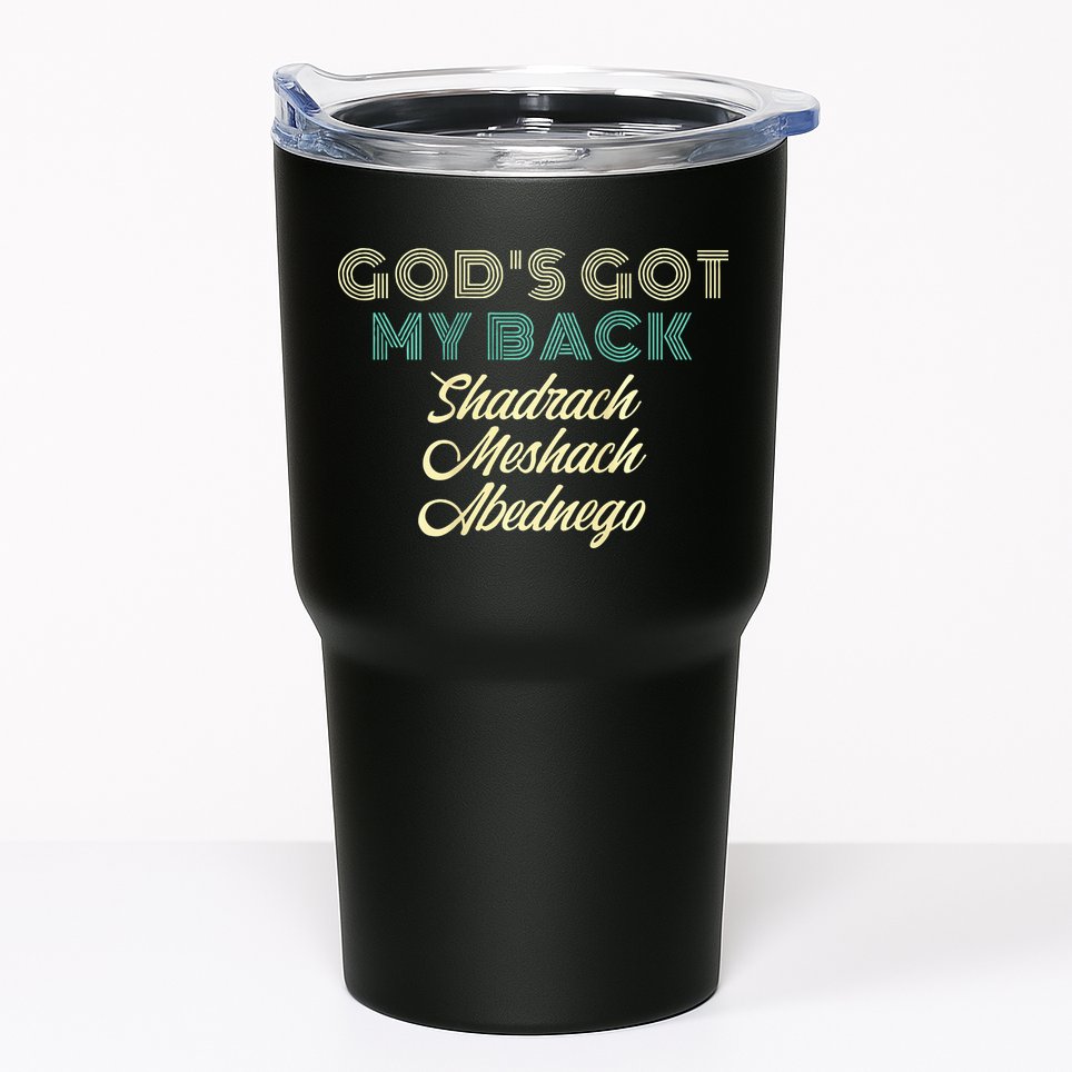 GodS Got My Back Tumbler