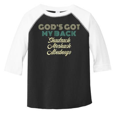 GodS Got My Back Toddler Fine Jersey T-Shirt