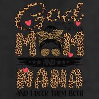 God Gifted Me Two Titles Mom And Nana Leopard Mother's Day 11oz C Handle Ceramic Mug