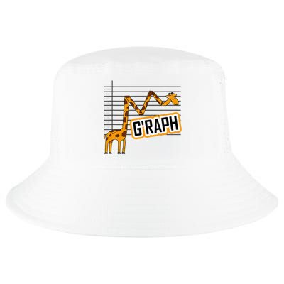 GRaph Giraffe Mathematician Funny Animal Pun Cool Comfort Performance Bucket Hat