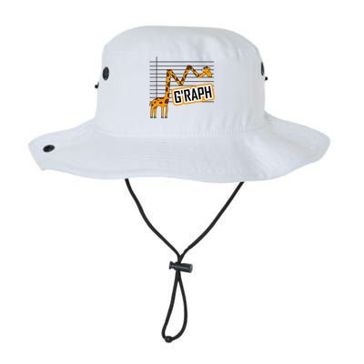 GRaph Giraffe Mathematician Funny Animal Pun Legacy Cool Fit Booney Bucket Hat