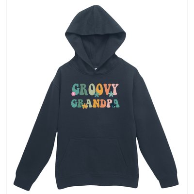 Groovy Grandpa Matching Family Baby Shower Urban Pullover Hoodie